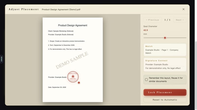 Document Stamping